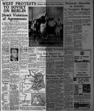 Bbc news online looks back at the main events in its history. Berlin Wall Topics On Newspapers Com