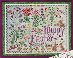 Colorful and easy to use, suitable for kids and adults alike. Springtime Easter Delight By Tempting Tangles Designs Counted Cross Stitch Pattern