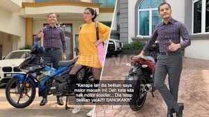 Cek semua daftar harga termurah dan terbaru motor motor gede di priceprice.com. Kita Nak Scooter Nur Sajat Bengang Aliff Syukri Belikan Motosikal Y15zr Ysuku Untuknya