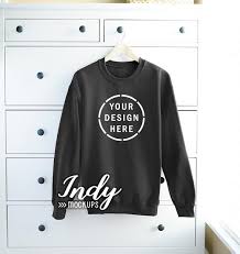 Free Unisex Crew Neck Sweat Shirt Mockup Black Crewneck Sweat Shirt Mockup Psd Free Psd Mockups In 2020 Mockup Free Psd Shirt Mockup Clothing Mockup