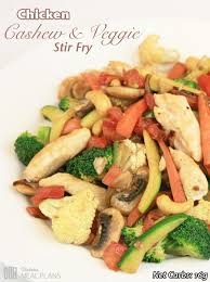 And so is stir frying. Chicken Cashew Veggie Stir Fry