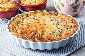 Crustless Quiche With Spinach And Ricotta Tasty Low Carb Recipe Crustless Quiche Ham And Spinach Quiche Quiche