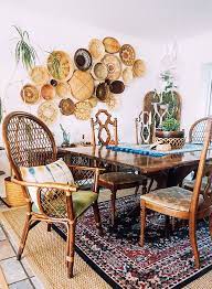 Pad Peek Arianna S Wicker And Woven Home Justina Blakeney Baskets On Wall Basket Wall Decor Basket Gallery Wall