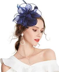 Chapéus para festa de chá de casamento bandana bandana feather flores  kentucky derby chapéu sinamay pillbox