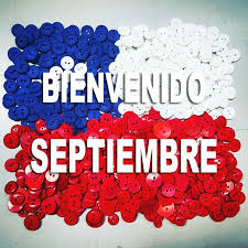 Por eso mismo, digamosle adiós al frío mes de agosto que se va y un cálido bienvenido al mes del amor ! Polyboton Bienvenido Septiembre Boton Botones Buttons Chile September Septiembre Bandera Flag Facebook