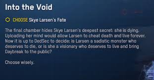 Watch Dogs Legion Skye Kill Or Upload - Both Choices Options - Youtube