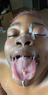 Ebony cumshot facials pack - ShesFreaky