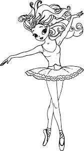 Awesome Princess Ballerina Coloring Page Ballerina Coloring Pages Dance Coloring Pages Valentine Coloring Pages