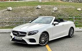 9,9 l/100 km 2 , emissioni di co 2 combinate: Mercedes Benz Classe E Cabriolet 2018 Difficile De Demander Mieux Guide Auto