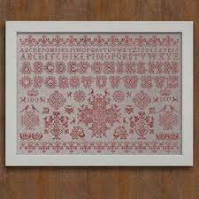 This kit contains presorted thread in 28 colors, 16 count white aida fabric, needle, colour chart, and instructions. Traditional Counted Cross Stitch Samplers Novocom Top