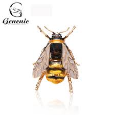 The only time i got stung by a bee was when i accidentally stepped. 1pc Vintage Bee Metal Brooches Insect Brooch Pin Women Men Jewelry Cute Small Bumblebee Badges Fashion Cloth Decors Accessories Brooches Aliexpress