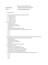 Check spelling or type a new query. Contoh Soal Pilihan Ganda Materi Peluang Usaha Jawabanku Id