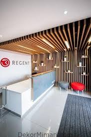 Cafe Icin Asma Tavan Modelleri Lobby Design Ic Tasarim Ofisler Ofis Ic Dekorasyonu