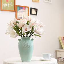 Our line is custom made to match your home's decor. 43cm 3 Heads Artificial Silk Magnolia Flowers Bouquet Wedding Home Decor Shopee Philippines