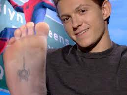 Maybe you would like to learn more about one of these? Spider Man Homecoming Actor Tom Holland Got Spider Tattoo On Foot