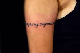 Every tattoo artist has a different style and process. Carry On My Wayward Son Tattoo For Son Tattoos Tattoo Quotes