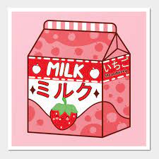 Strawberry Milk otaku manga anime Japanese style by spreadlove-hope | Strawberry  milk, Milk art, Milk drawing