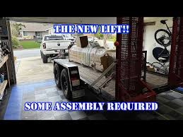 4 Post Lift Install Part 1 Assembly and Troubleshooting