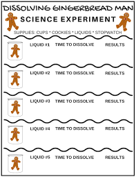 Match a gingerbread man up with a gingerbread woman to form a compound word. Gingerbread Man Christmas Science Experiments For Kids