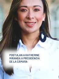 Catherine Miranda, candidata a la presidencia de la cámara