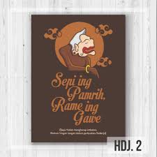 Walldecor Hiasan Dinding Poster Kayu Pajangan Dinding Jawa Unik Petuah Orang Jawa Shopee Indonesia