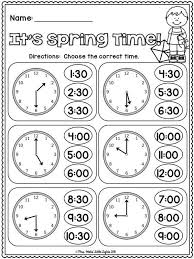 What kids learn what i didn't know then was that this puzzle could also be used to teach kindergarteners about number sequencing! Free It Spring Time Telling Worksheets Kindergarten Math For Basic Multiplication Word Free Time Worksheets For Kindergarten Worksheet Pre Kg Activities Worksheets Word Find Puzzles Math Addition For Kindergarten Calender Math Middle