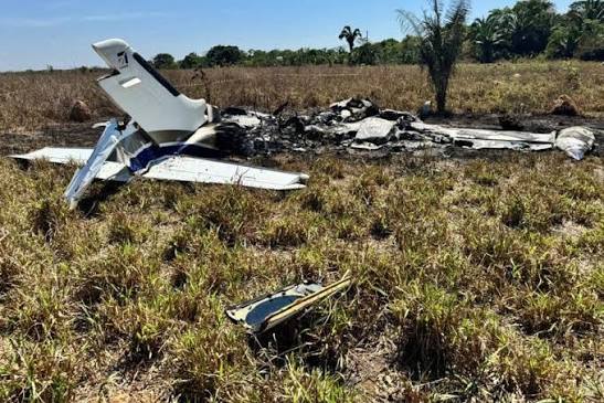 Dois dos tr&ecirc;s mortos em queda de aeronave em Mato Grosso seriam paraguaios
