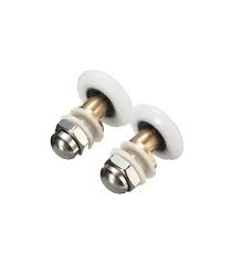 If water is leaking through a shower door where two panes of glass meet, a seal should be installed. 25 27mm Replacement Brass Bathroom Shower Door Roller Runner Glass Sliding Door Wheel Pulley