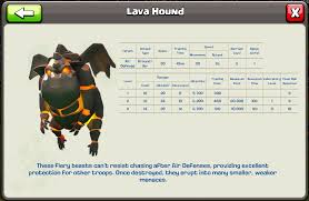 For you guys who haven't known much about the kingdom's file. Troops Lava Hound Lava Hound Stats Coc 1570x1026 Wallpaper Teahub Io