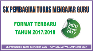 We did not find results for: Sk Pembagian Tugas Mengajar Guru Tk Paud Sd Mi Smp Serta Sma 2017 Kampung Operator