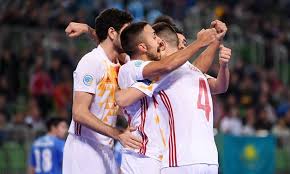 The portugal national futsal team represents portugal in international futsal competitions and is controlled by the portuguese football federation. Spain Meet Portugal At Futsal Euro Final Egypttoday