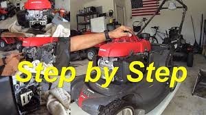 How To Check And Adjust Valve Clearance Honda Gcv 190 Hrx217 Lawn Mower Youtube