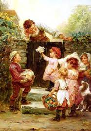 frederick morgan grandfathers birthday 画家 ファンタジー衣装 イラスト