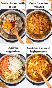 Unsweetened coconut milk, cubed potatoes, salt, egg, carrots and 17 more. Instant Pot Chicken Curry With Potatoes Carrots Clean Eating Kitchen
