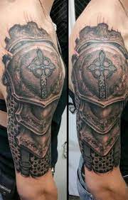 Pin By Csullivan On Armor Tats Shoulder Armor Tattoo Body Armor Tattoo Armour Tattoo