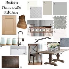 Get creative and bring your design vision to life with a moodboard. Modern Farmhouse Kitchen Interior Design Mood Board By Simplyamy Style Sourcebook