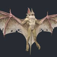 3d Model Vampire Bat Monster 2 C4d Obj 3ds Fbx Ma Lwo 95639 Vampire Bat Vampire 3d Model