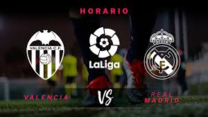 Hora y canal que lo televisa: Valencia Real Madrid Hora Y Donde Ver En Tv En Vivo Y En Directo El Partido De Hoy De Liga Santander