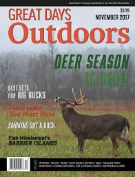 Great Days Outdoors November 2017 By Trendsouth Media Issuu