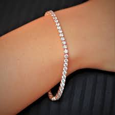 Shop now for high quality brand jewelry from swarovski, crislu, rebecca, adami. Swarovski Crystal Rose Gold Tone Tennis Bracelet 5464948