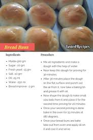 Bread Buns Bread Buns Recipe Tastedrecipes Recipe Recipes Cooking Recipes Desserts Bun Recipe