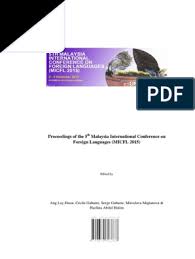 Pakasi melakukan penelitian action research selama lima tahun di · sd. Micfl 2015 Proceedings