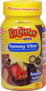 L Il Critters Gummy Vites Complete Multi Vitamin Assorted Flavors 70 Gummy Bears Vitacost
