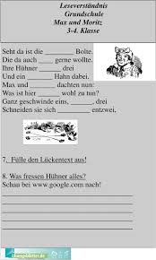 Außerdem lassen sich daten, die mit der papierform erhoben wurden, mithilfe der computerform automatisiert auswerten und als auswertungsbogen ausdrucken. Leseverstandnis Grundschule Max Und Moritz 3 4 Klasse Pdf Kostenfreier Download