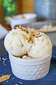 Toasted Coconut Frozen Yogurt Recipe Yogurt Recipes Frozen Yogurt Recipes Frozen Yogurt