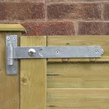 24 cranked hook and band galvanised gate hinges heavy duty single & pairs d23. Hook Band Hinge Pair Cranked Galvanised Heavy Duty 300mm 12 Gate Garage Door 11 49 Picclick Uk