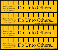 Mormon Share The Golden Rule Kindness Golden Rule Sunday School Printables Kids Sunday School Lessons
