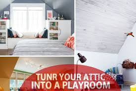 Converting your attic into living space costs $8,000 to $80,000, or $50 to $200 per square foot. Turn The Attic Into A Perfect Play Area For The Kids 25 Inspirational Design Ideas