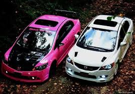 His And Hers Lol They Still Clean Cool Sports Cars Honda Civic Jdm Honda