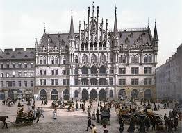 Neues Rathaus Muenchen 1900 Neues Rathaus Munchen Wikimedia Commons First Color Photograph Germany Munich